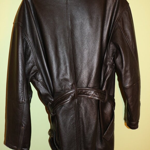 FINAL OFFER! - Wilson's Women's Mid-length Leather Coat - L - Picture 8 of 10